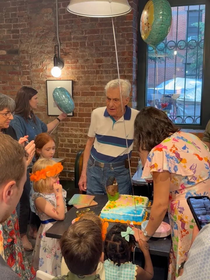 A birthday celebration at Rosa