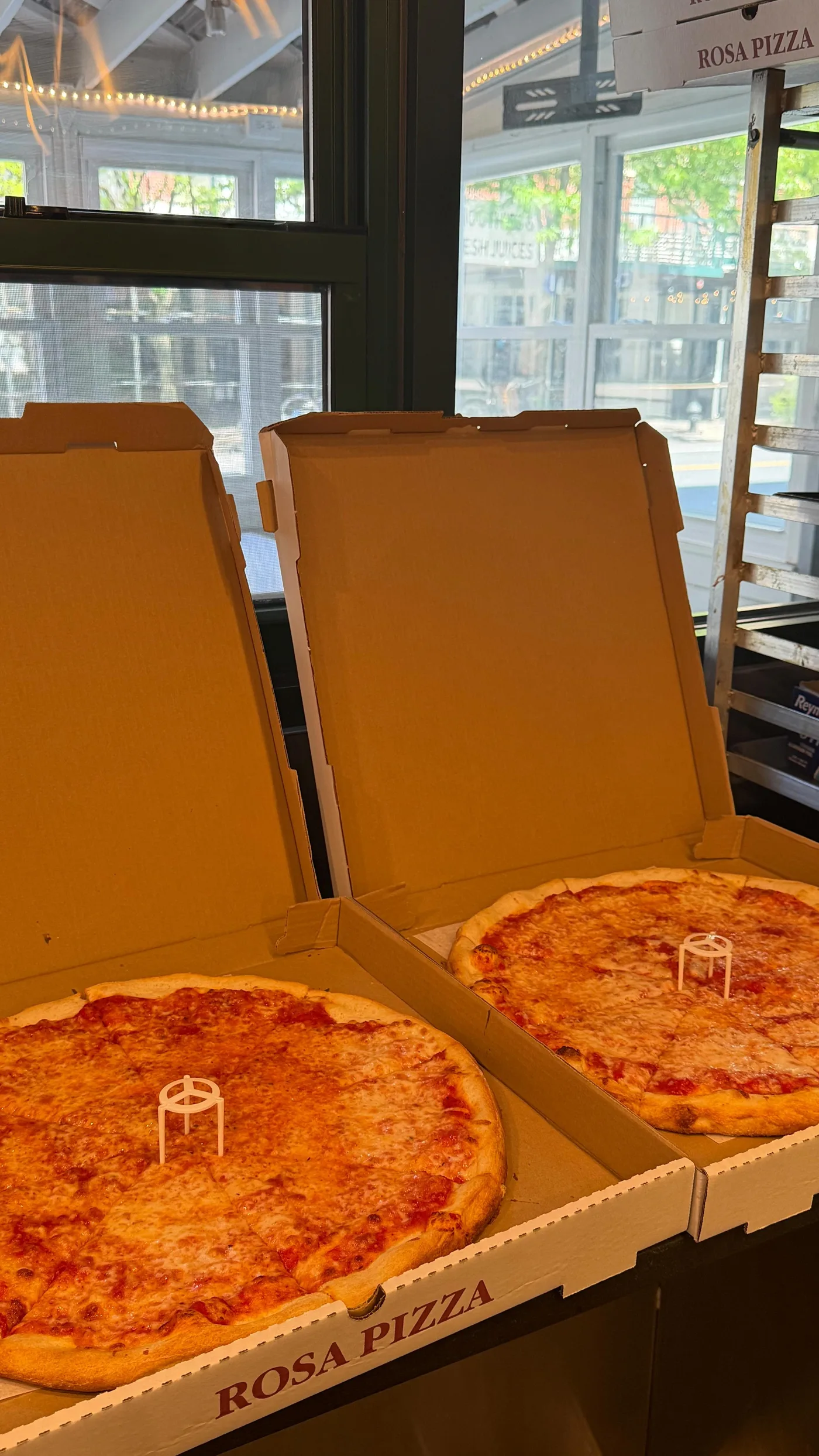 Rosa cheese pies ready to go